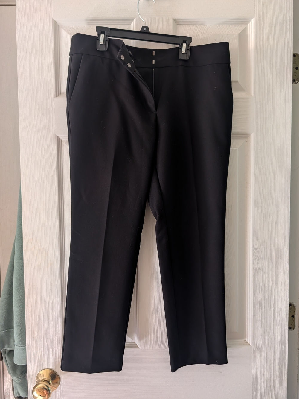 LOFT Petite Black Trousers